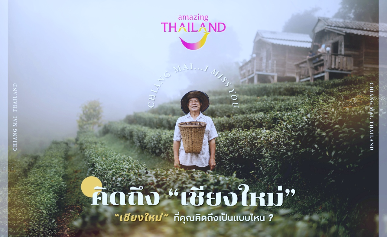 ททท. เชียงใหม่ ชวนส่งรูปเชียงใหม่ให้หายคิดถึง ในกิจกรรม “Chiang Mai I Miss You”