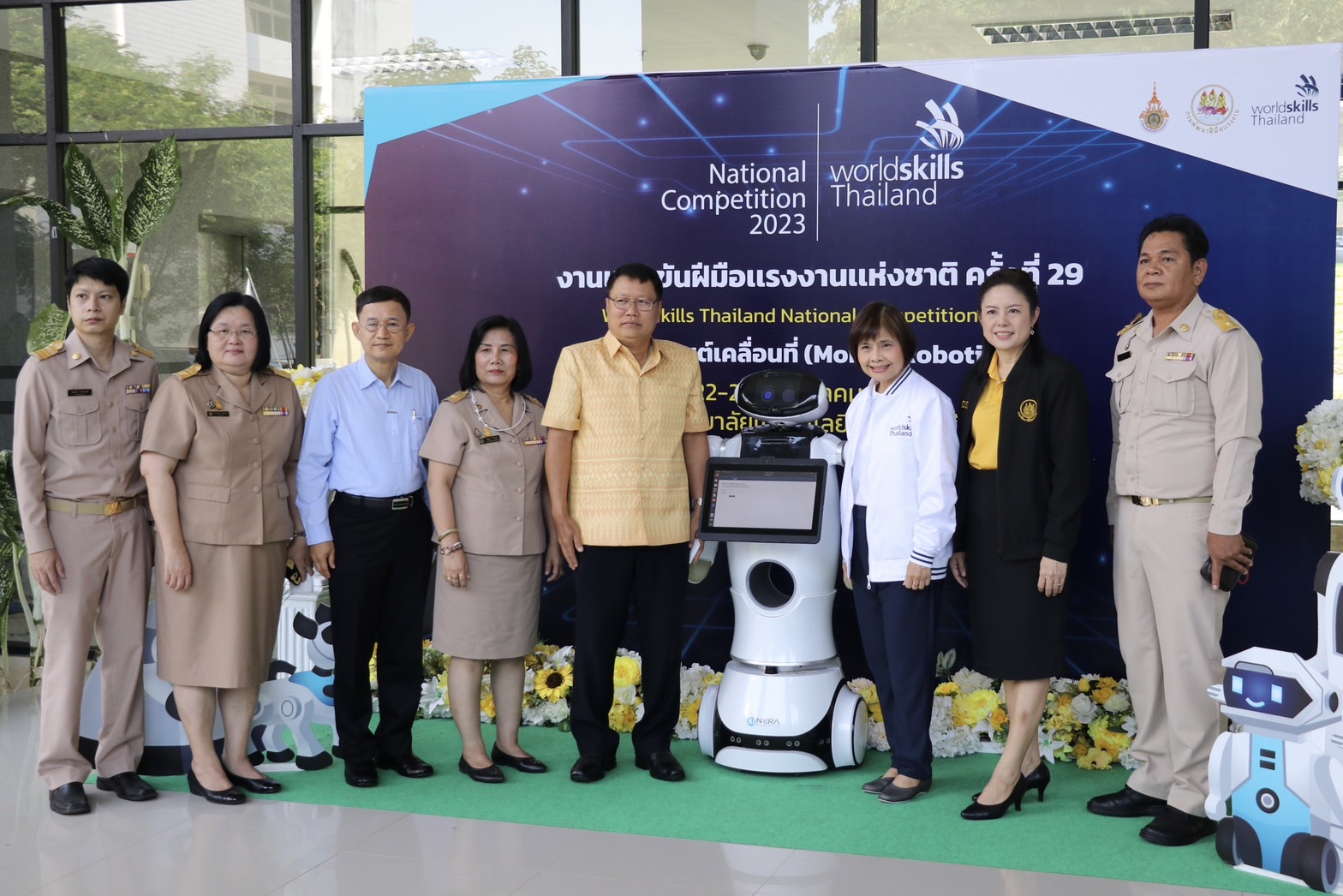 กระทรวงแรงงาน จัดแข่งขันฝีมือแรงงานแห่งชาติ ครั้งที่ 29 สาขาหุ่นยนต์เคลื่อนที่ ประเภททีม ที่จังหวัดเชียงใหม่ คัดเลือกตัวแทนประเทศไทย ไปแข่งขันในระดับอาเซียน